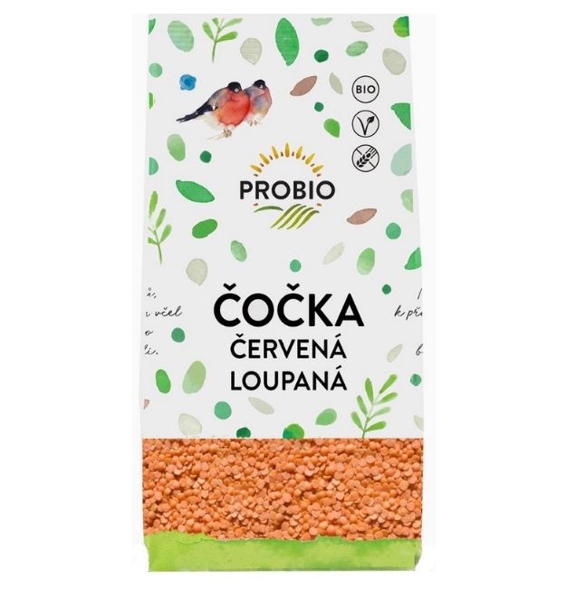 SOCZEWICA CZERWONA ŁUSKANA 500 G PROBIO