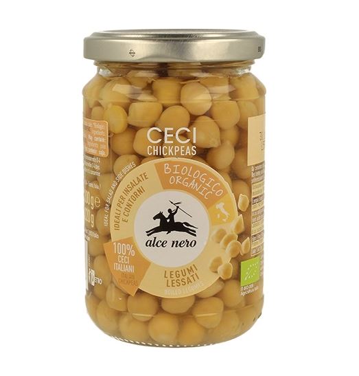 CIECIERZYCA W ZALEWIE BIO 300 g (220 g) - ALCE NERO