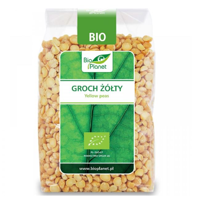 GROCH ŻÓŁTY BIO 400 g - BIO PLANET